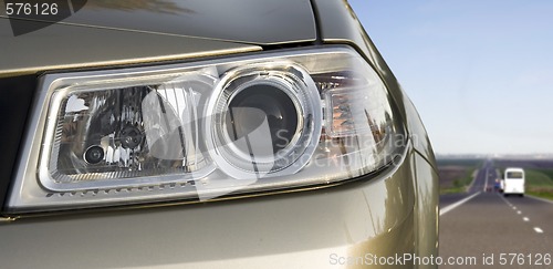 Image of Car headlight