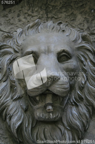 Image of Fountain Detail Close Up