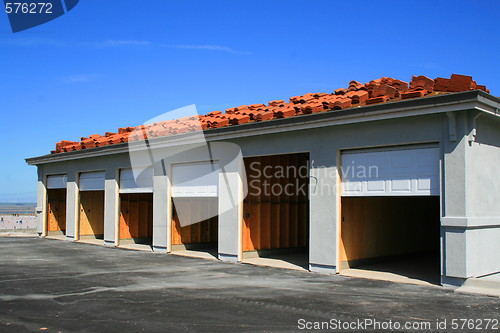 Image of Garage Building Under Construction