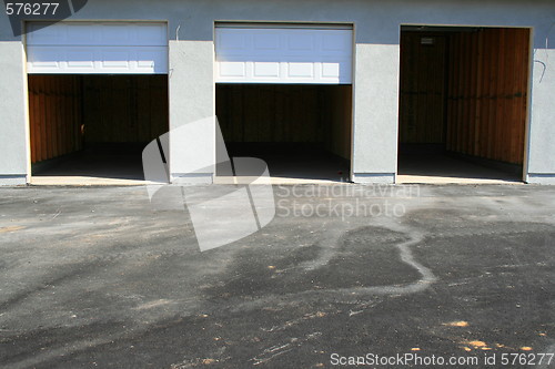 Image of Garage Building Under Construction