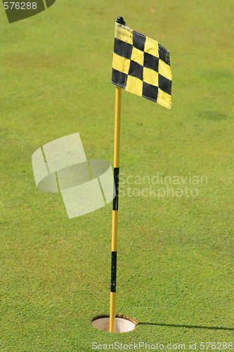 Image of Golf Course Flag