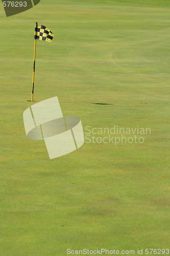 Image of Golf Course Flag