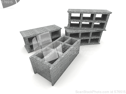 Image of cinder-blocks