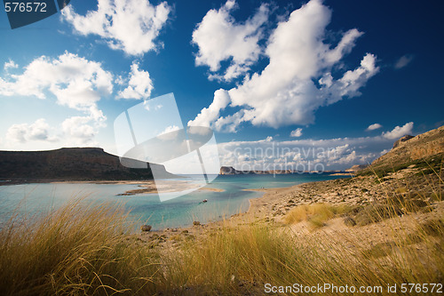 Image of balos beach, crete, greece