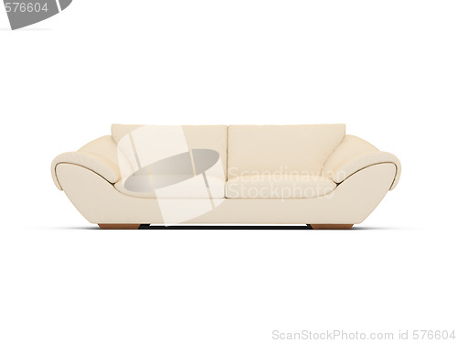 Image of Couch over white