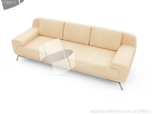 Image of Couch over white