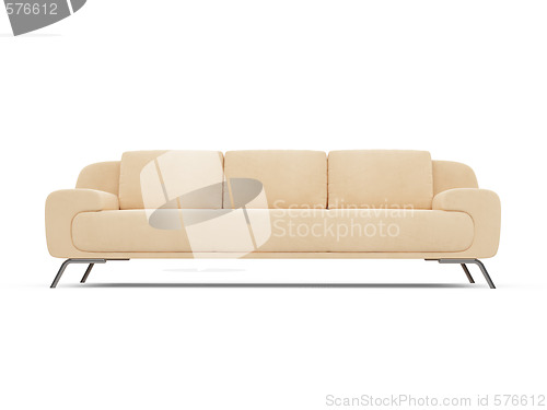 Image of Couch over white