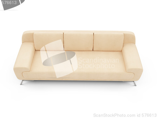 Image of Couch over white