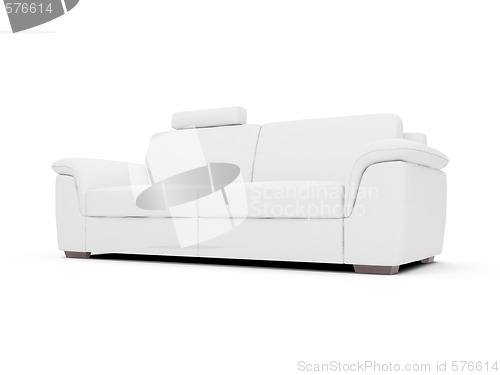 Image of Couch over white