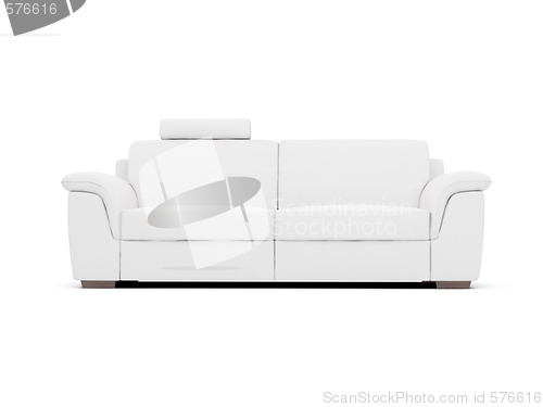 Image of Couch over white