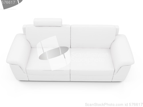 Image of Couch over white