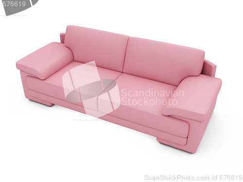 Image of Couch over white