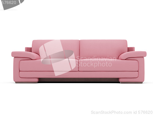 Image of Couch over white