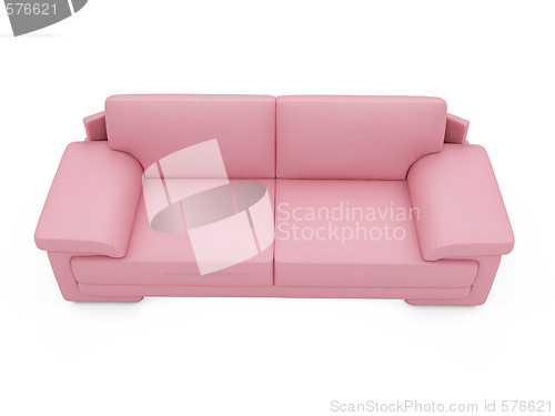 Image of Couch over white