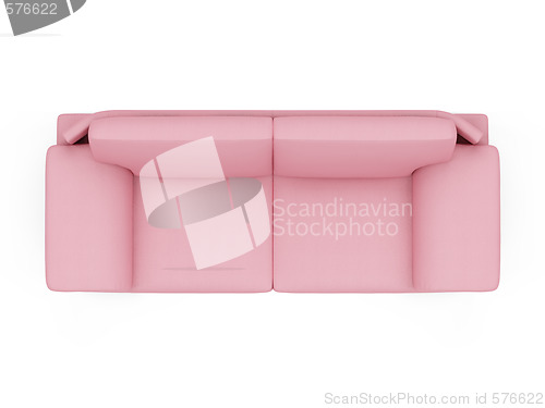 Image of Couch over white