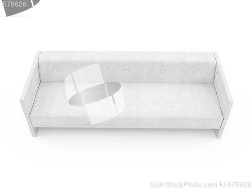 Image of Couch over white