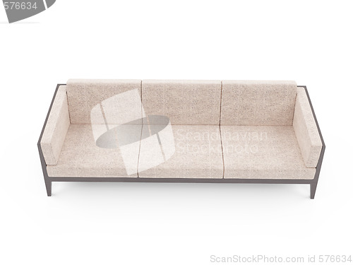 Image of Couch over white