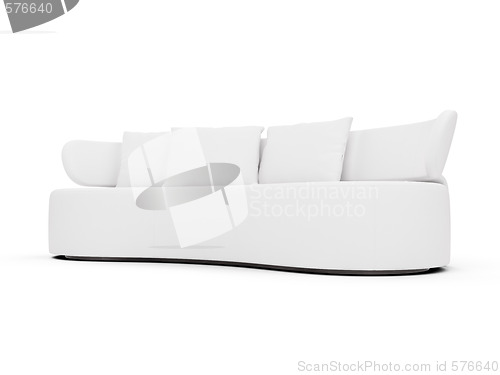 Image of Couch over white