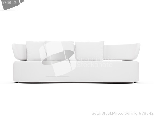 Image of Couch over white