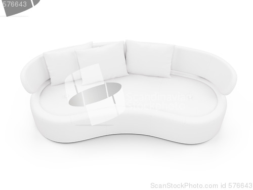 Image of Couch over white