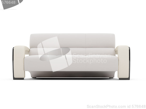 Image of Couch over white