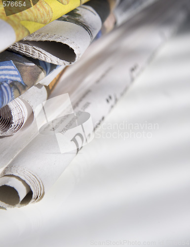 Image of newspapers