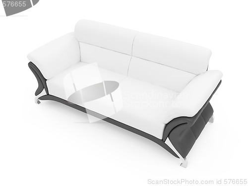 Image of Couch over white