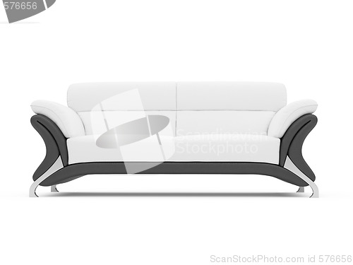 Image of Couch over white