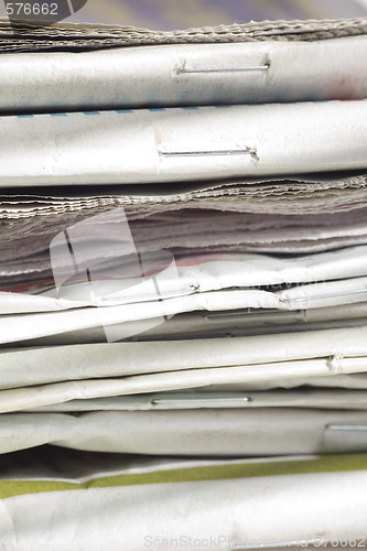 Image of pile of newspapers