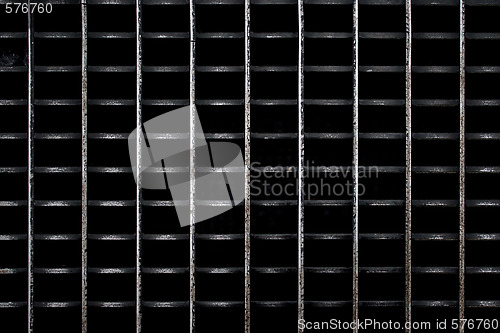 Image of Worn Metal Grate