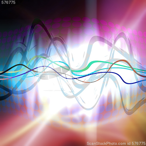 Image of Graphic Audio Waveform