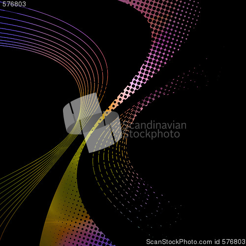 Image of Abstract Wires Background