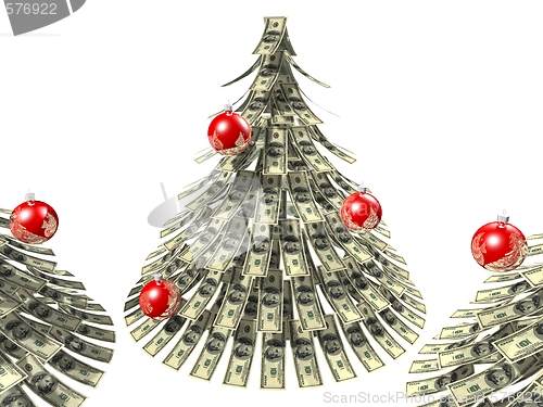 Image of Christmas dollars