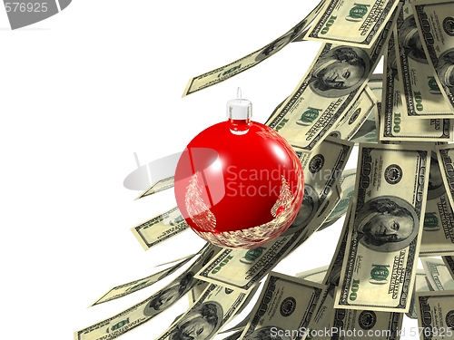 Image of Christmas dollars