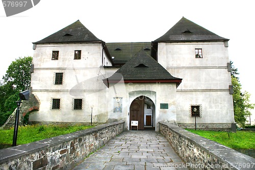 Image of old castle in czech republic