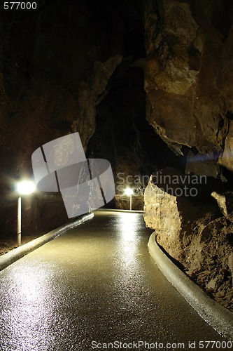 Image of old natural cave