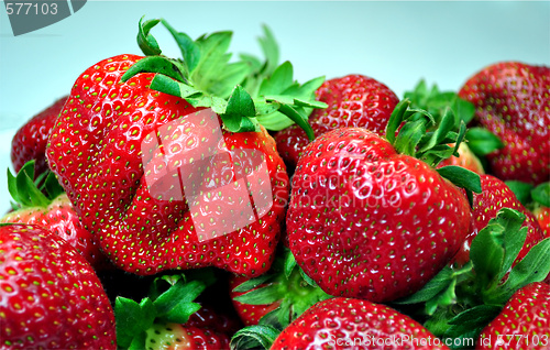 Image of Fresh strawberries