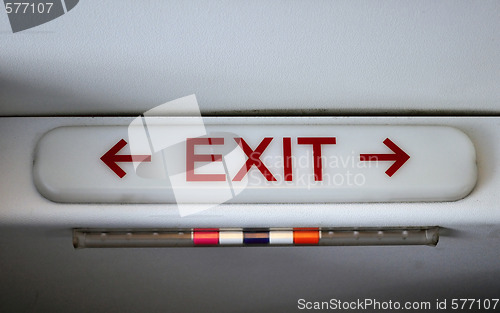 Image of Exit sign