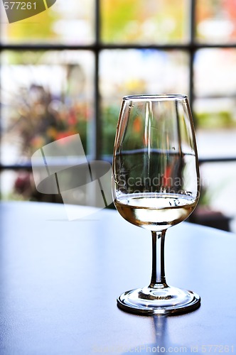 Image of Wine tasting glass