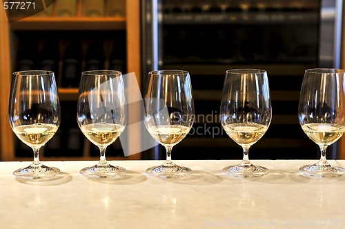 Image of Wine tasting glasses