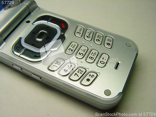 Image of Folded Cellular Phone