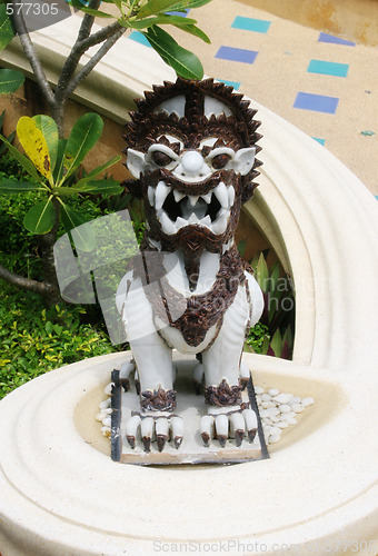 Image of Asian statue
