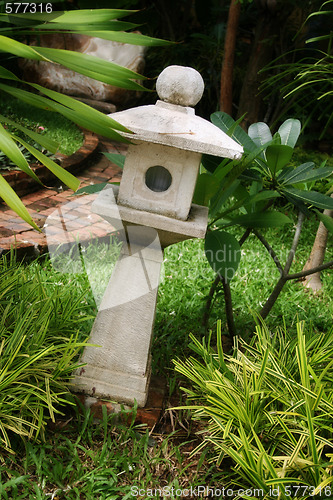 Image of Asian garden