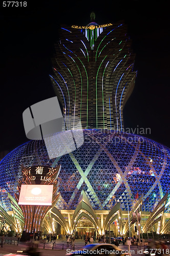 Image of Casino Grand Lisboa in Macau