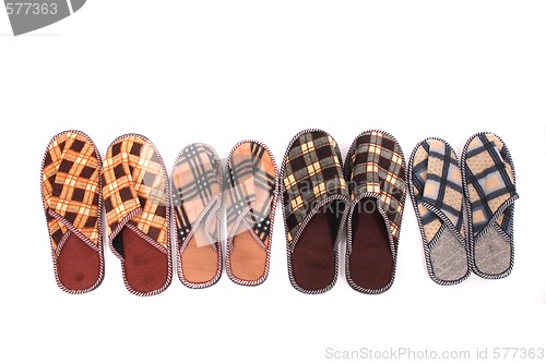 Image of slippers family