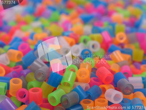 Image of colored beads