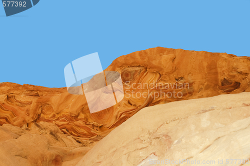 Image of Nature Abstract: Colored Canyon