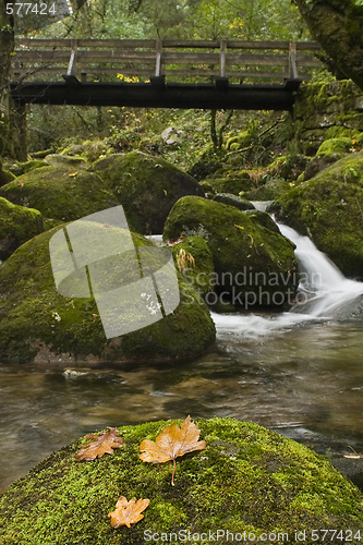 Image of Great Landscape on the mountains in Portugal