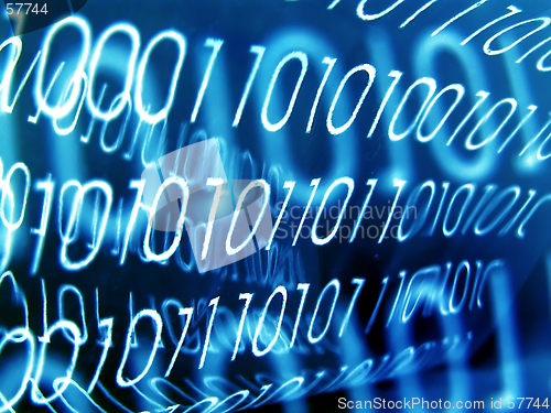 Image of Transparent Binary Code