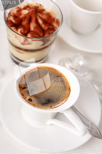 Image of Coffee with dessert